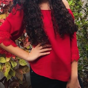 Red Blouse